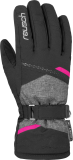 Reusch Hannah R-TEX® XT  6031213 7771 black grey pink front